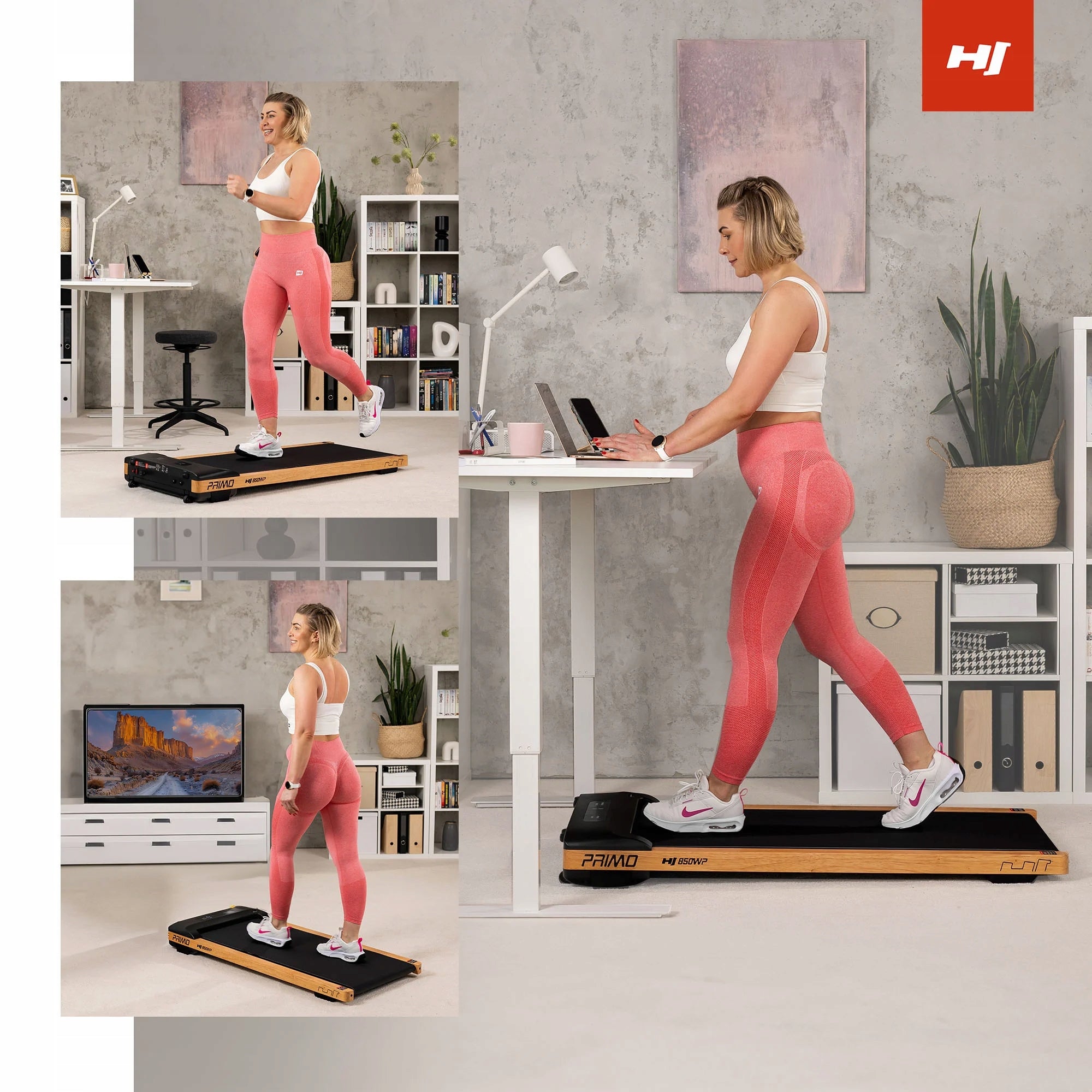 Electric Treadmill Folding Home Walking 2,5KM Wide Belt 45cm 120kg Brand Hop-Sport