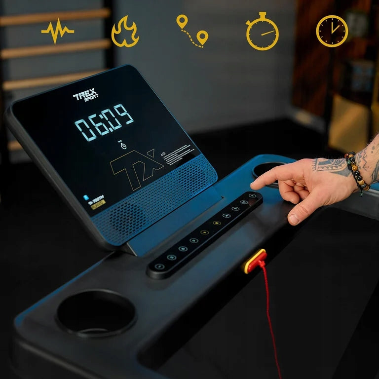 Electric Treadmill Folding Household 16 km Slope Angle RUNVO TREX SPORT Model other