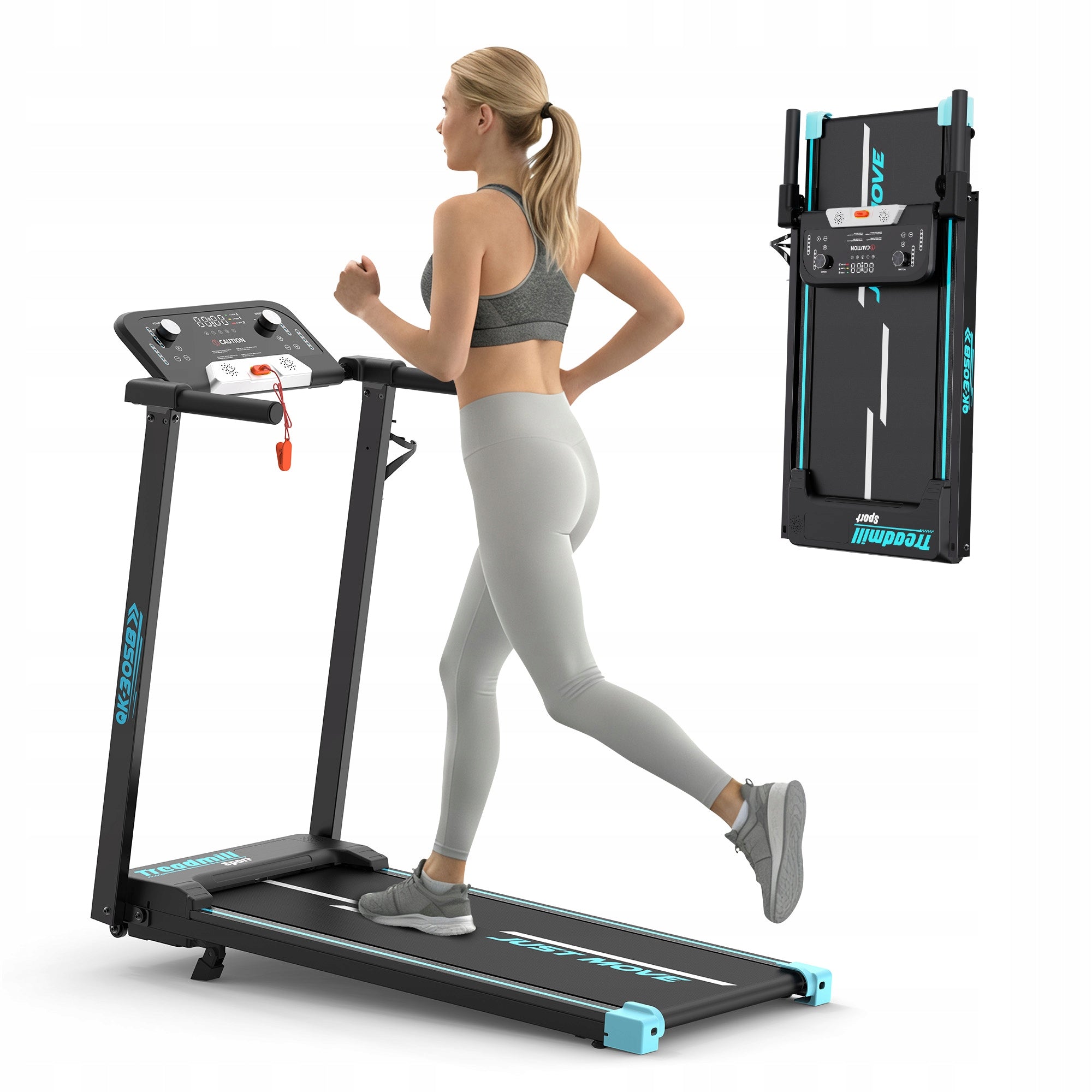 Electric Treadmill FoldingYEE GOO |3.0KM |1-14KM/H |Bluetooth Speaker |9%