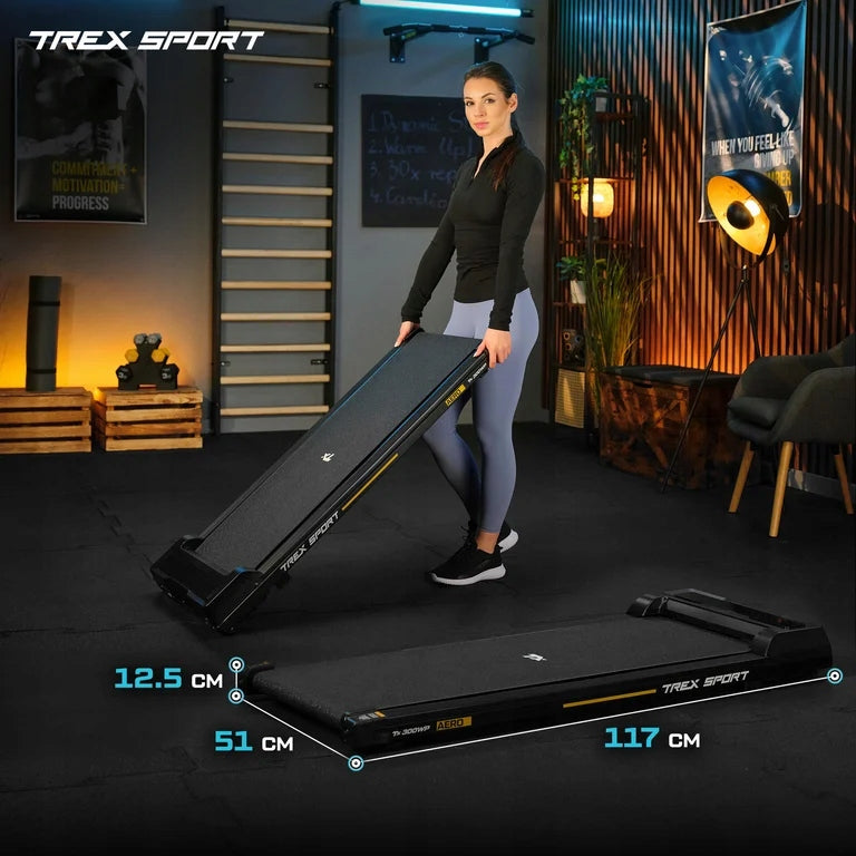 Electric Treadmill Home Training Under Bed Walkingpad AERO TREX SPORT Manufacturer code TX-300WP