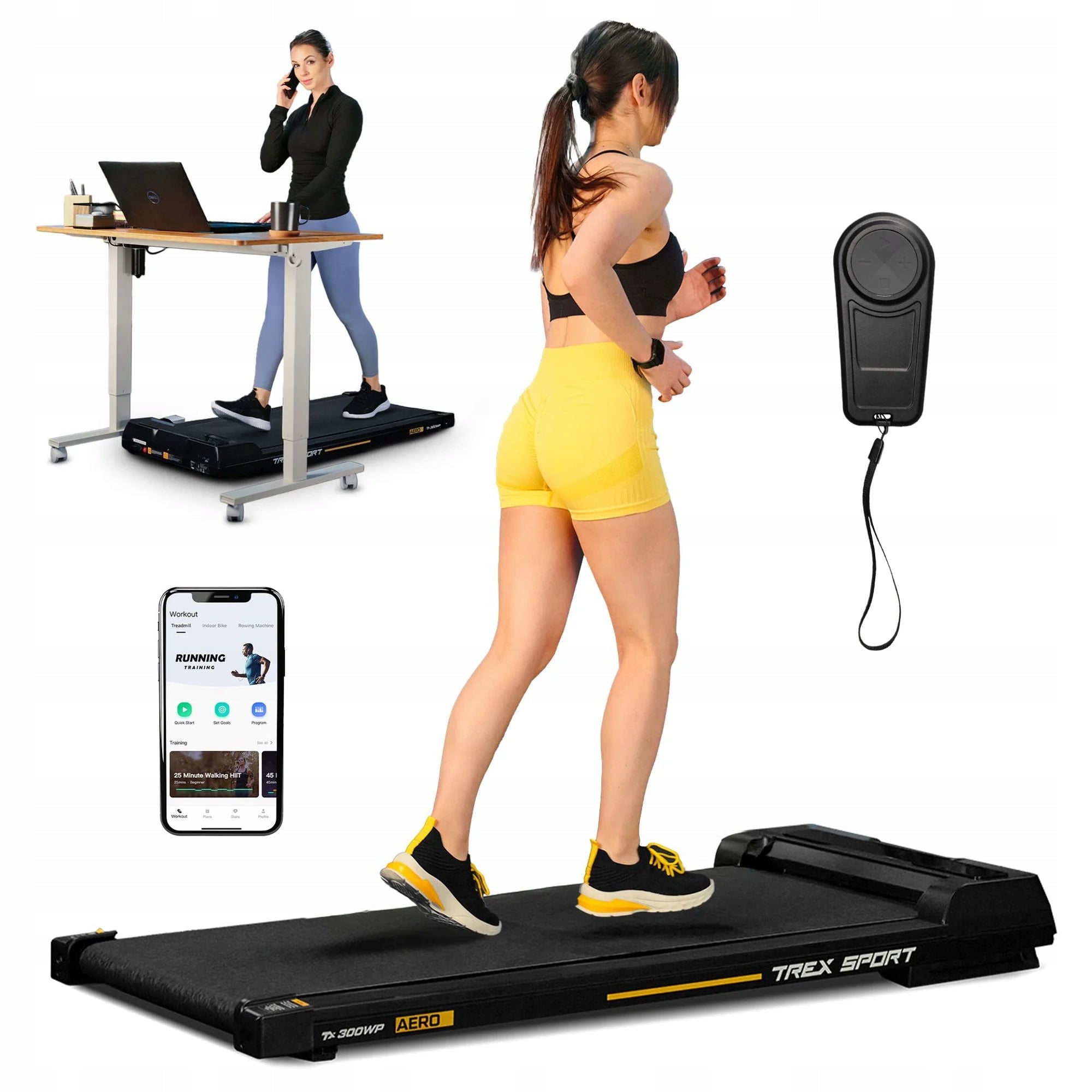 Electric Treadmill Home Training Under Bed Walkingpad AERO TREX SPORT