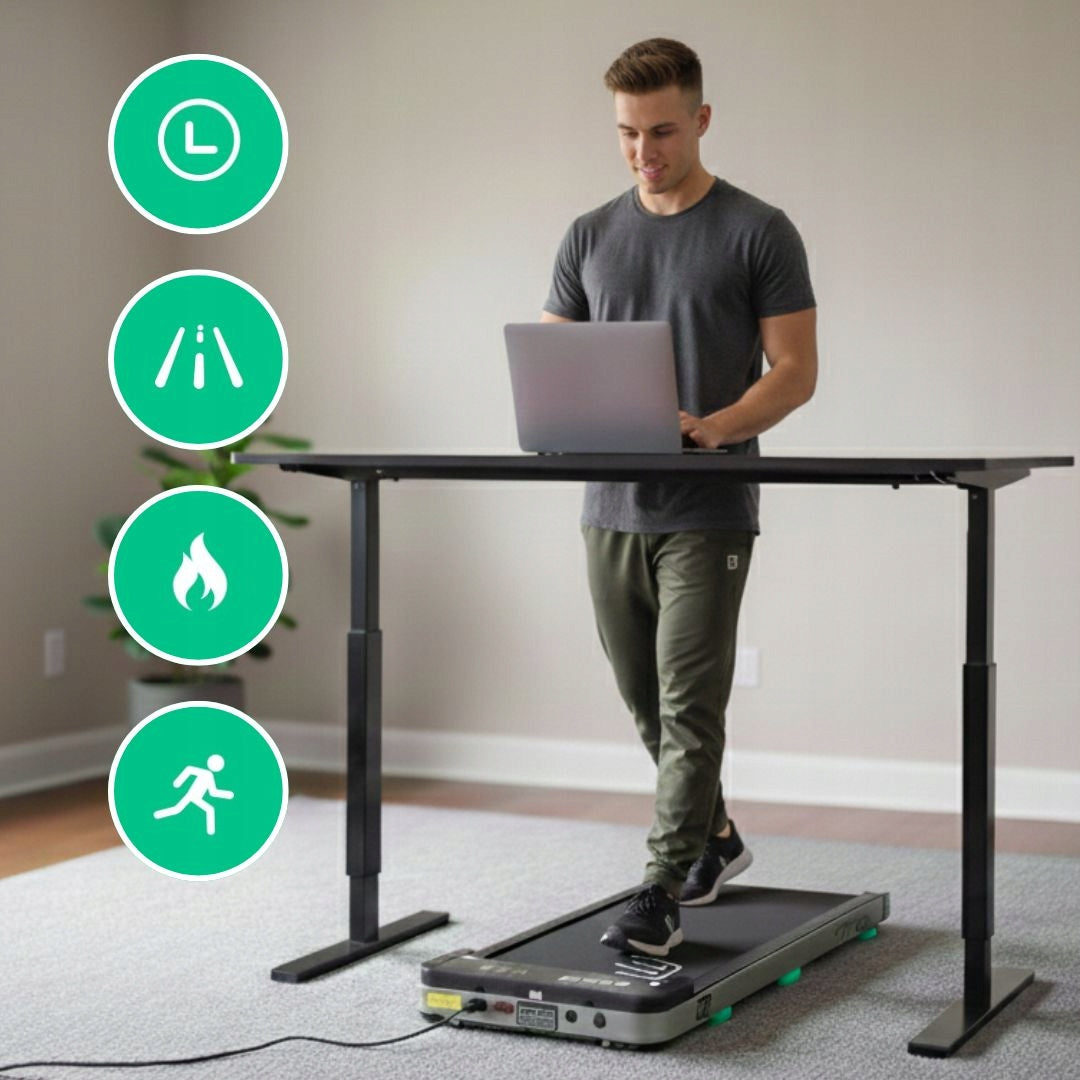 Electric Treadmill WalkingPad Home Treadmill Under Walking Desk DrFit Maximum user weight 90 kg