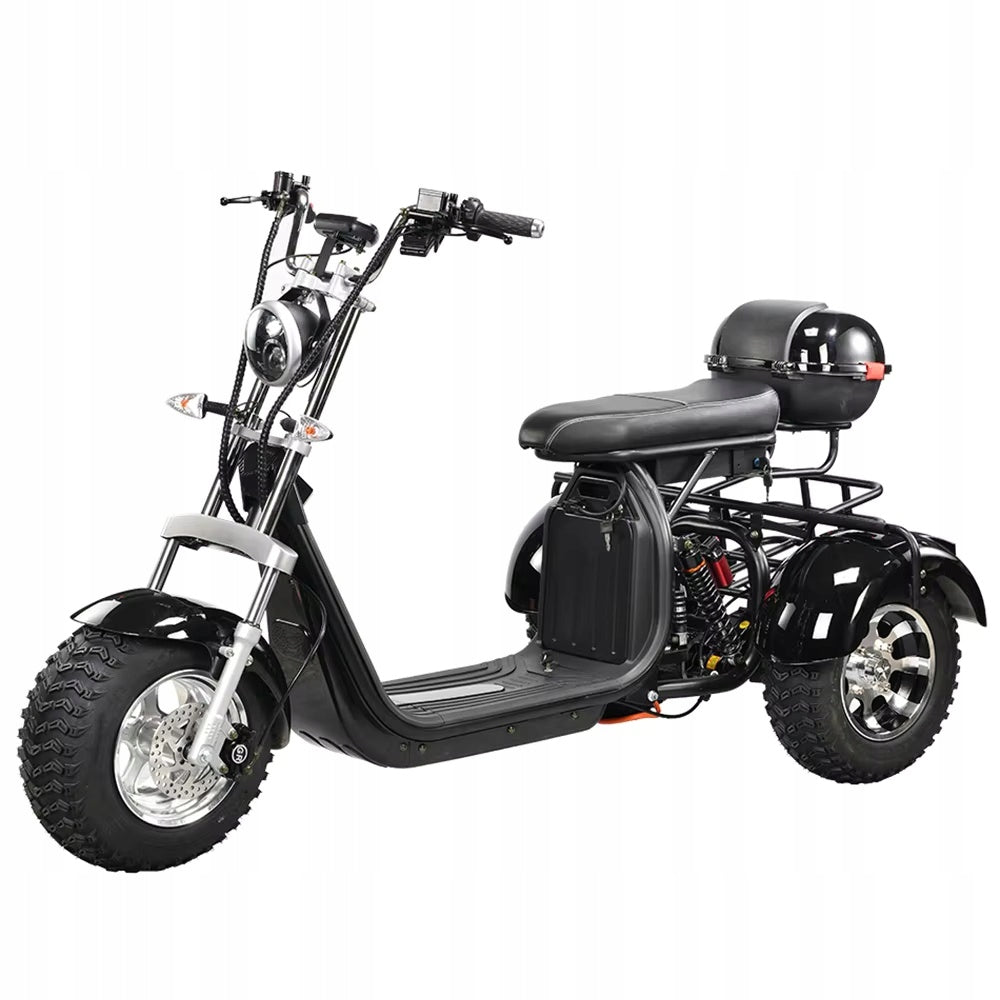 Electric Tricycle EHoodax EB-05WQ 2000W 60V 20AH 45km/h 18X9.5" Packaging status original