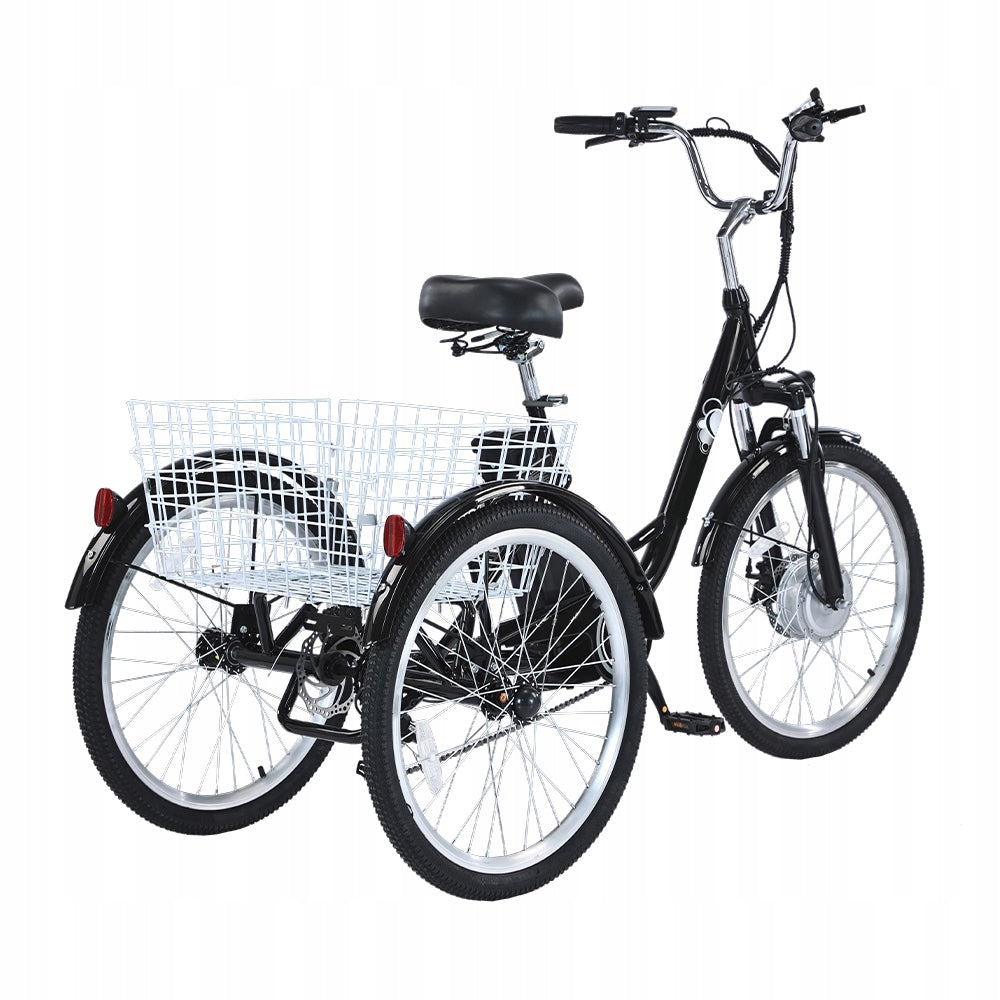 Electric Tricycle GOGOBEST GF100 350W 35KM/H 15AH 24" 70KM PL Manufacturer code GOGOBEST GF100 350W 50km