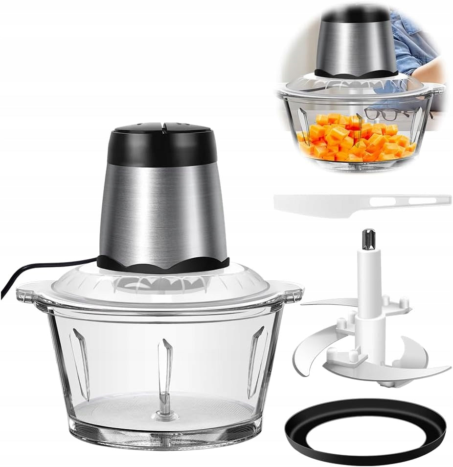 Electric Vegetable and Meat Shredder Kitchen Steel Shredder
