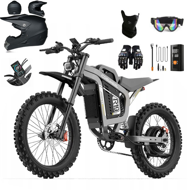 Electric Vehicle 19" COSWHEEL R19 9000W 96km/h 240Nm 72V40AH 200KM NFC