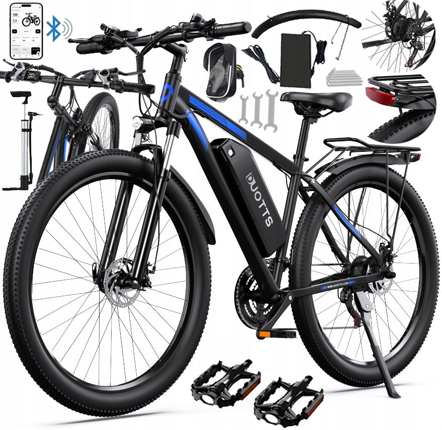 Electric Vehicle DUOTTS C29*2 48V 15Ah 1000W 55KM/H 100HP With Road App