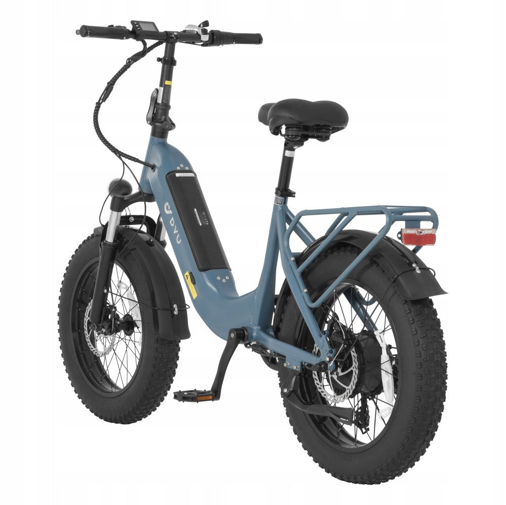 Electric Vehicle DYU FF500 20"*4.0 48V13.5ah 750W 45KMH Blue City