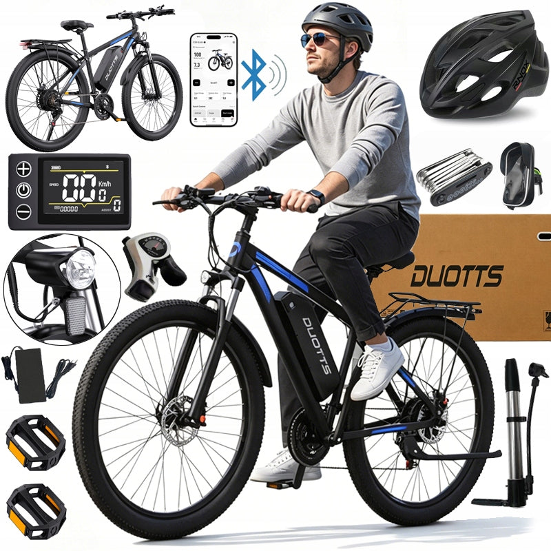 Electric Vehicle Duotts C29-L 750W 48V15AH 52km/h 29''Off-road+Gift PL