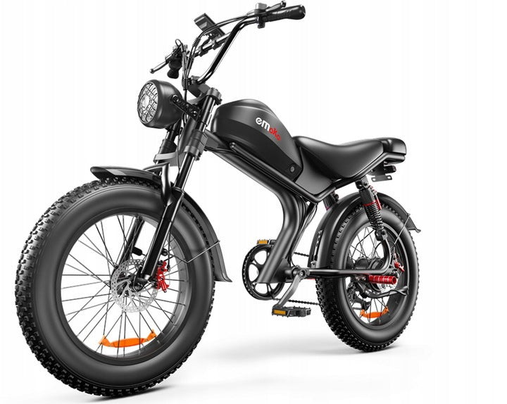Electric Vehicle EMOKO C93 1500W 48V 20AH 55KM/H 20" Thick tyre Manufacturer code EMOKO C93 20AH BLACK