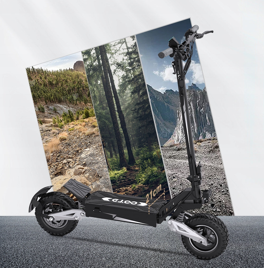 Electric Vehicle Folding OOTD T10 900W 48V 45KM 50KM/H urban+Gifts Model T10