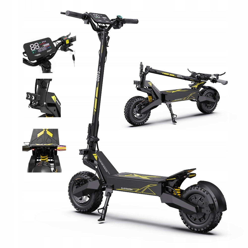 Electric Vehicle Folding OOTD T10 900W 50KM/H 11" 48V 13AH 45HP urban Brand OOTD