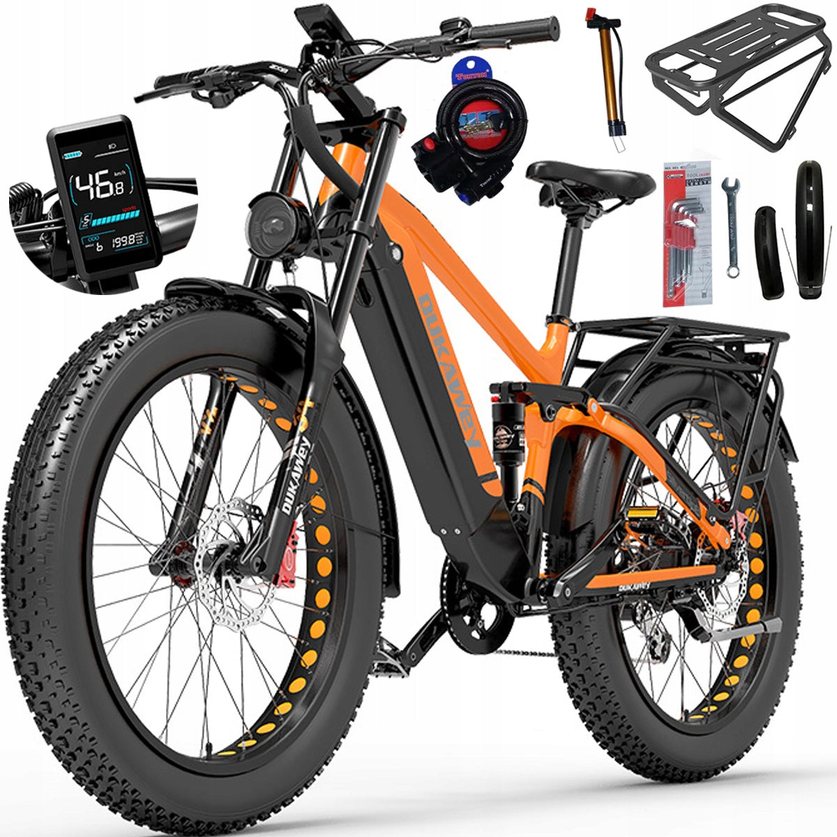 Electric Vehicle Male/Female Adult LANKELEISI 1000W 52V 20AH SAMSUNG