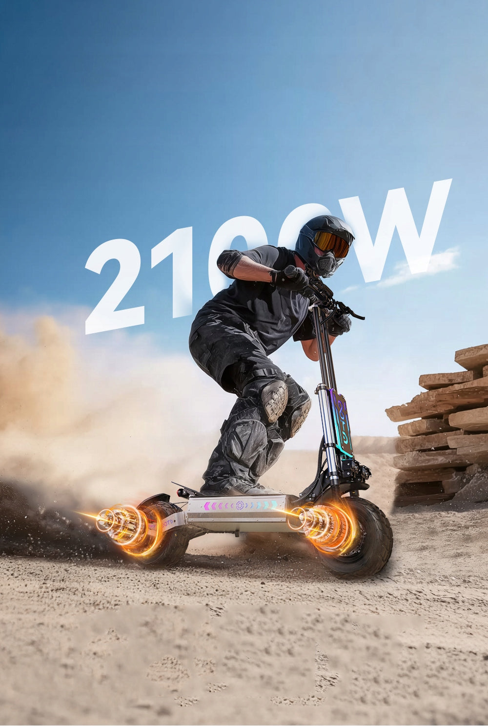 Electric Vehicle OOTD T90 Dual Motor 6000W 85KM/H 100HP 31,2AH NFC Brand OOTD