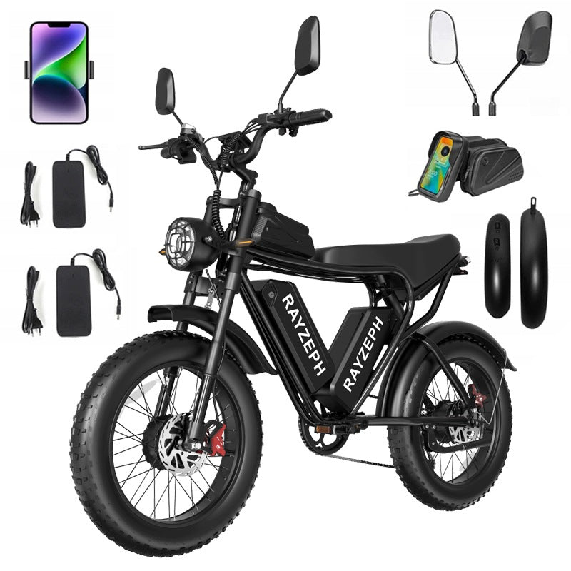 Electric Vehicle RAYZEPH C20 Max Oil brake 3000W 52V40Ah 60KM/H 180KM