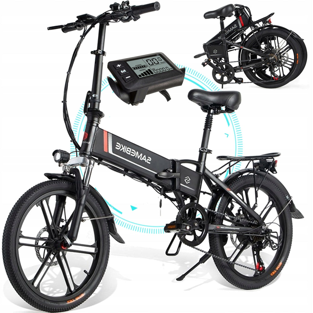Electric Vehicle Samebike 20LVXD30-II 90KM 468WH 20" with long range