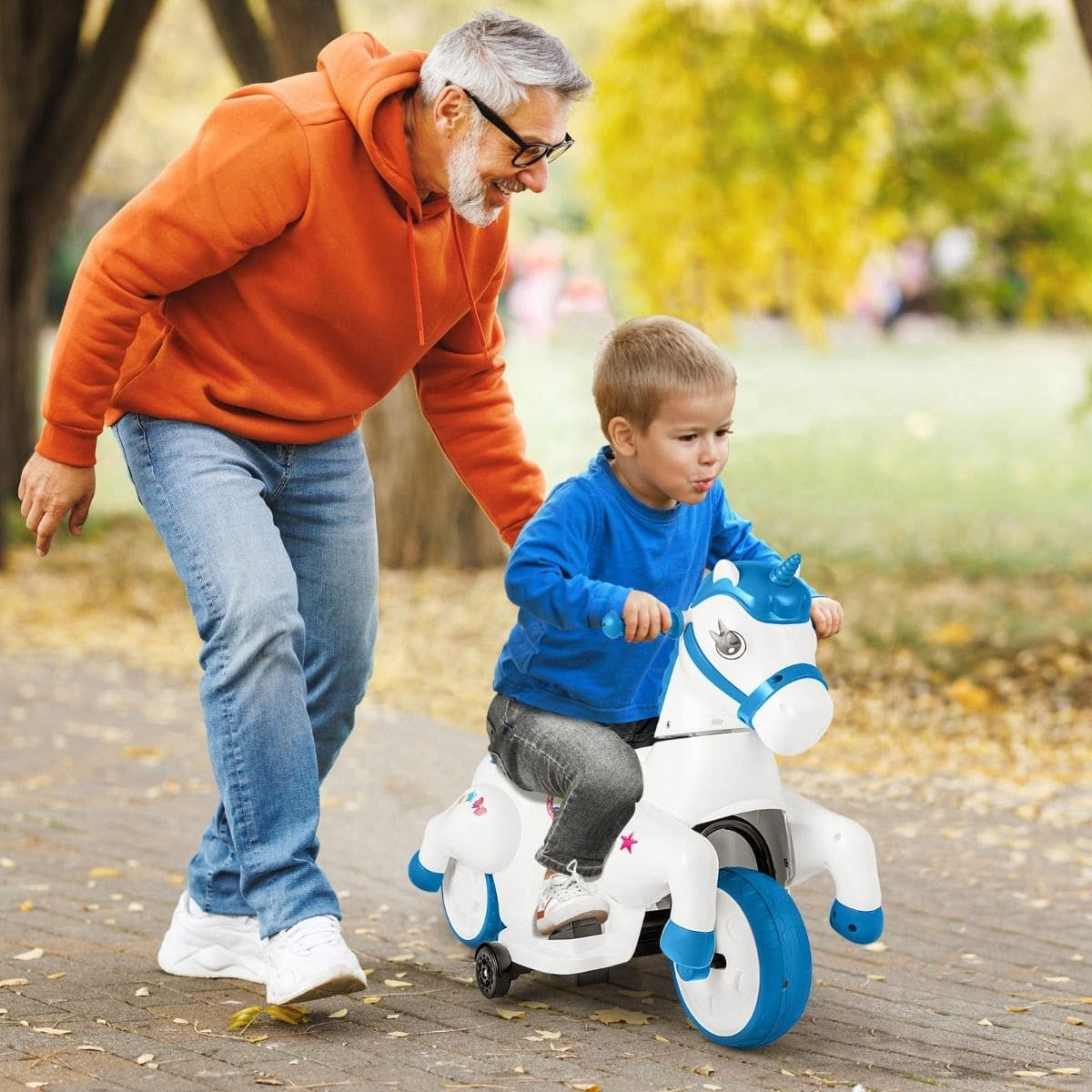 Electric Vehicle for Kids Unicorn Rider Batteries included yes