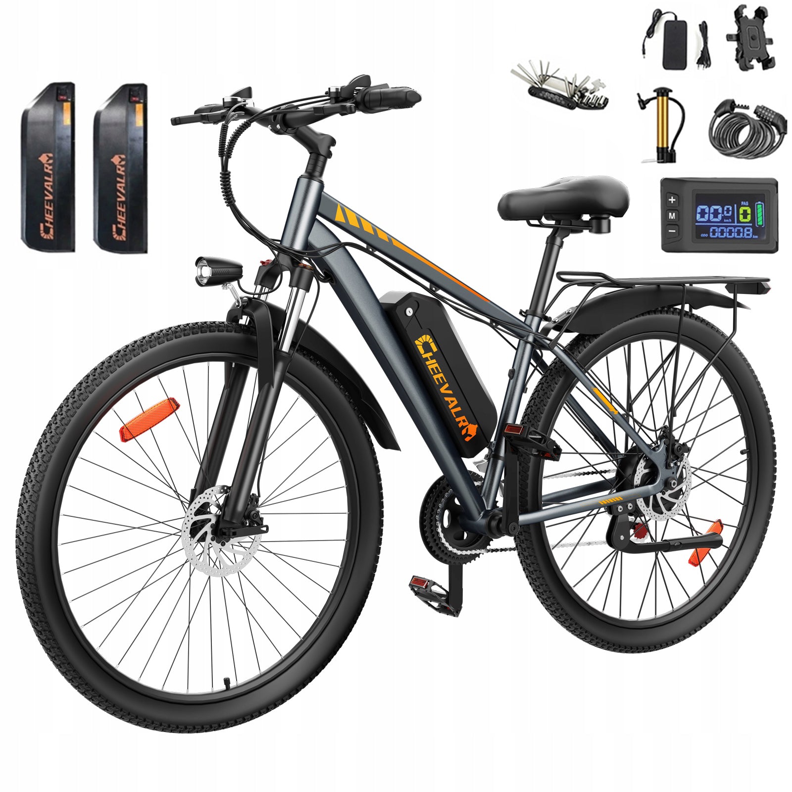 Electric Vehicles Cheevalry C29 1000W 48V 37.2AH 50KM/H SHIMANO 21 29" PL