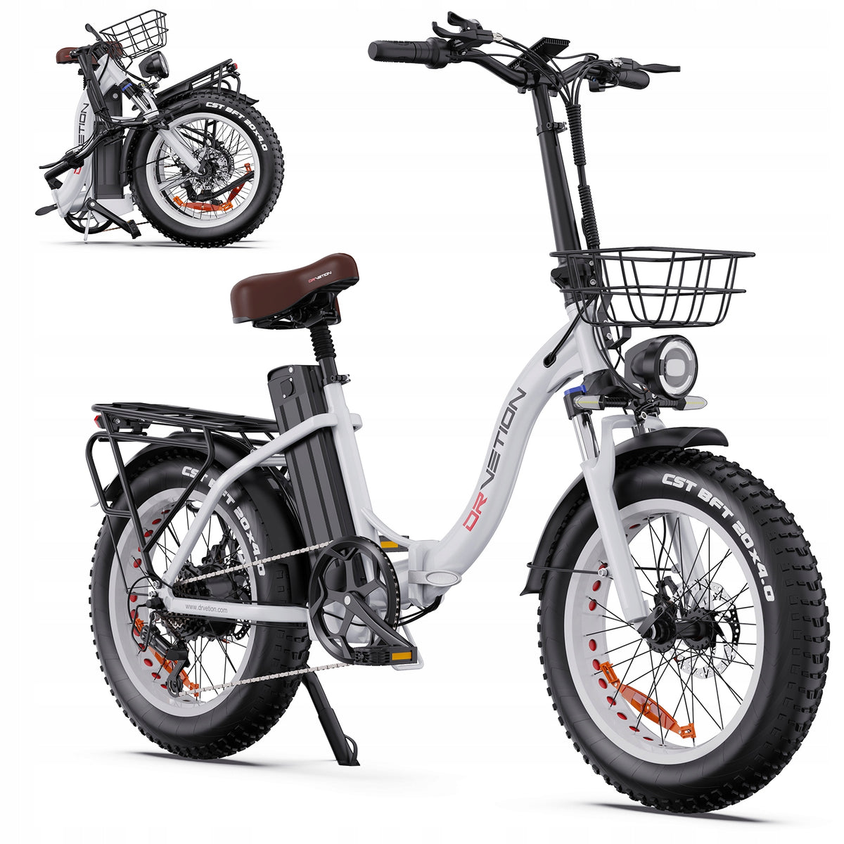Electric Vehicles Drvetion CT20 1000W Samsung 15AH 45KM/H hydraulic brakes