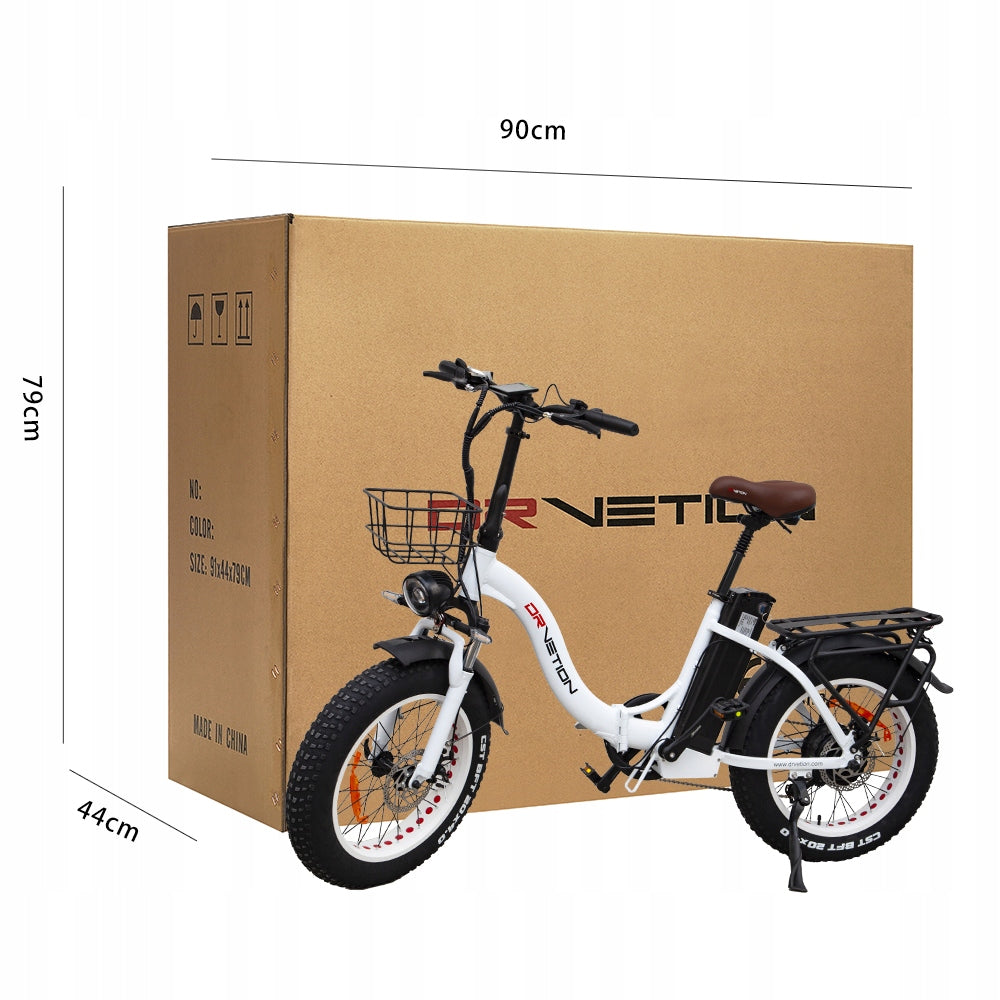 Electric Vehicles Folding CT20 1000W Samsung 20AH 45 km/h 20"*4.0 Packaging status original