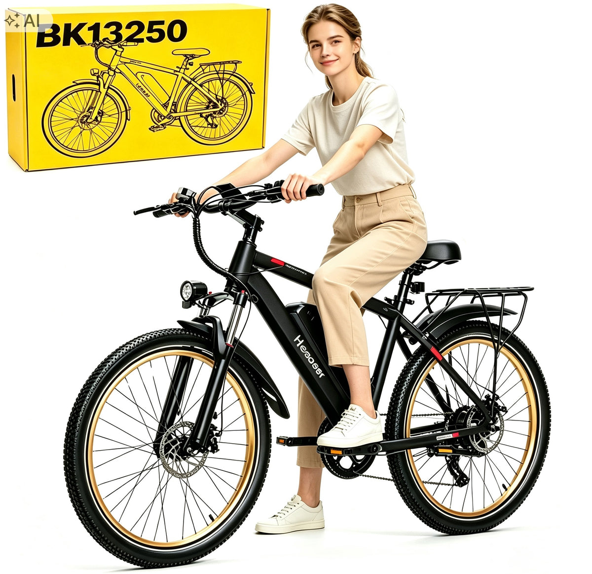 Electric Vehicles HEADEER BK1350 500W 48V 13,5Ah 35km/h 80KM 26”