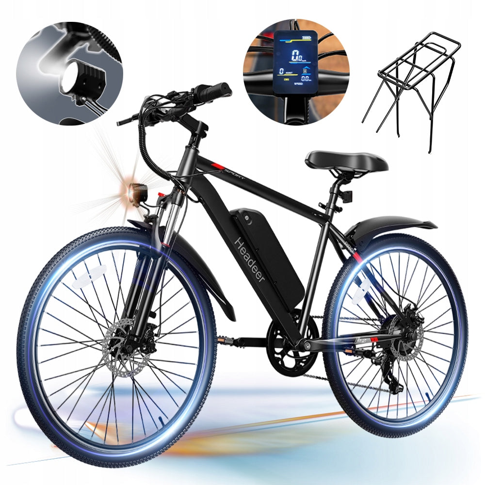 Electric Vehicles HEADEER BK900 500W 48V 13,5Ah 35km/h 80KM 26"urban PL