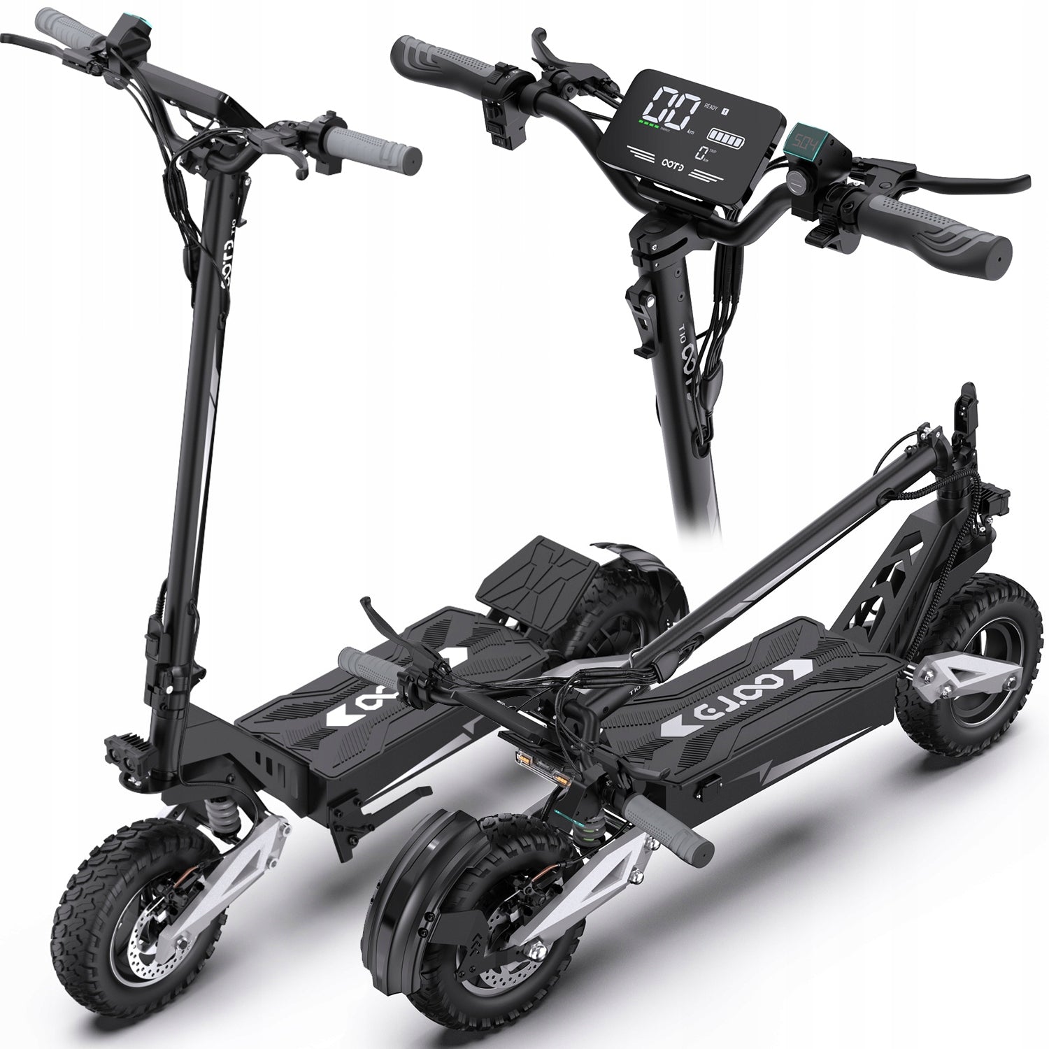 Electric Vehicles OOTD T10-13.5Ah Light Edition Black-Grey PL Packaging status original