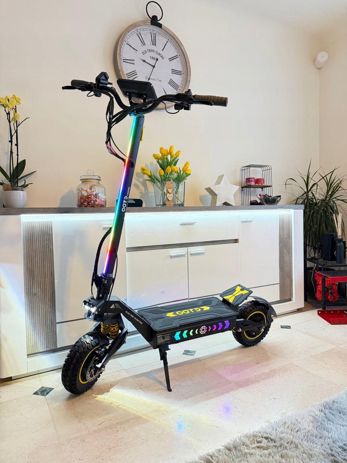 Electric Vehicles OOTD T10 PRO Dual Motors 2*1300W 52V 23,4Ah 65KM/H 70KM Brand OOTD