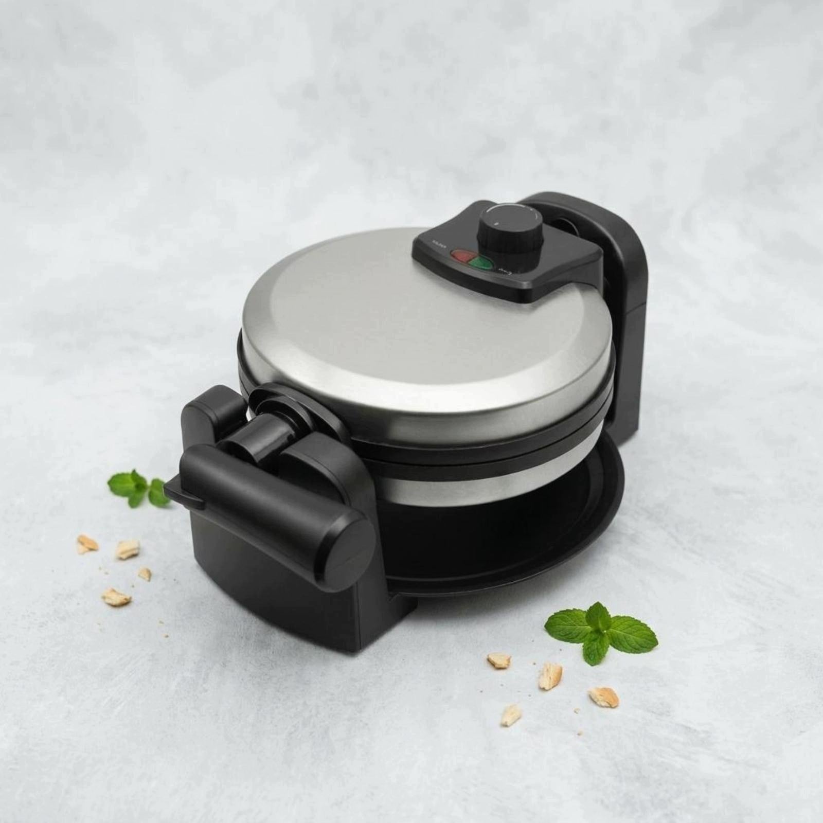 Electric Waffle Machine Nonstick Surface Breakfast Appliance Packaging status original