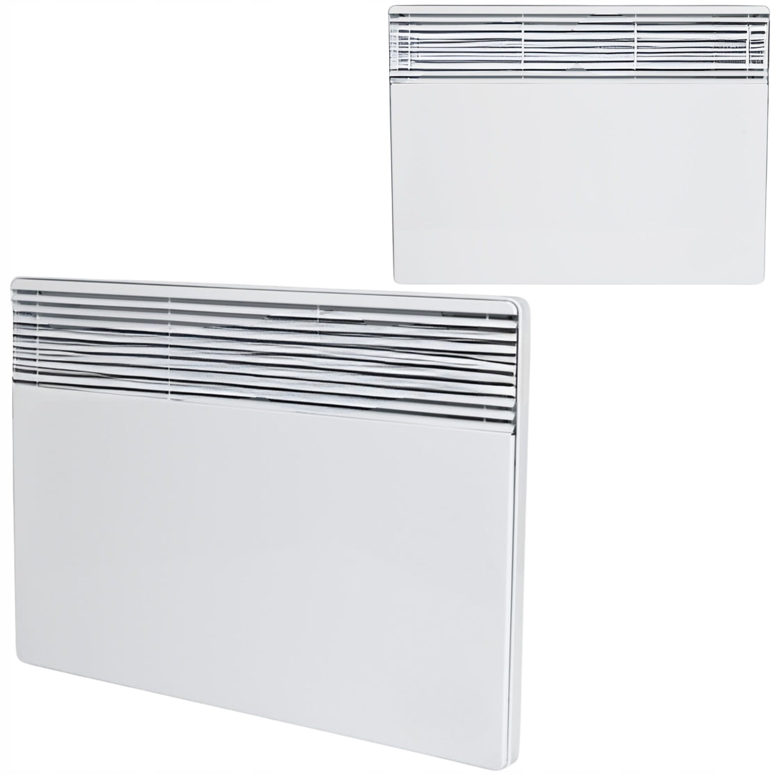 Electric Wall Mounted Convector Heater Manual White 2000W Portable
