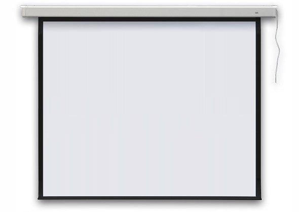 Electric Wall Projection Screen with Remote Control AUTOMAT 130x130 cm 72 inches