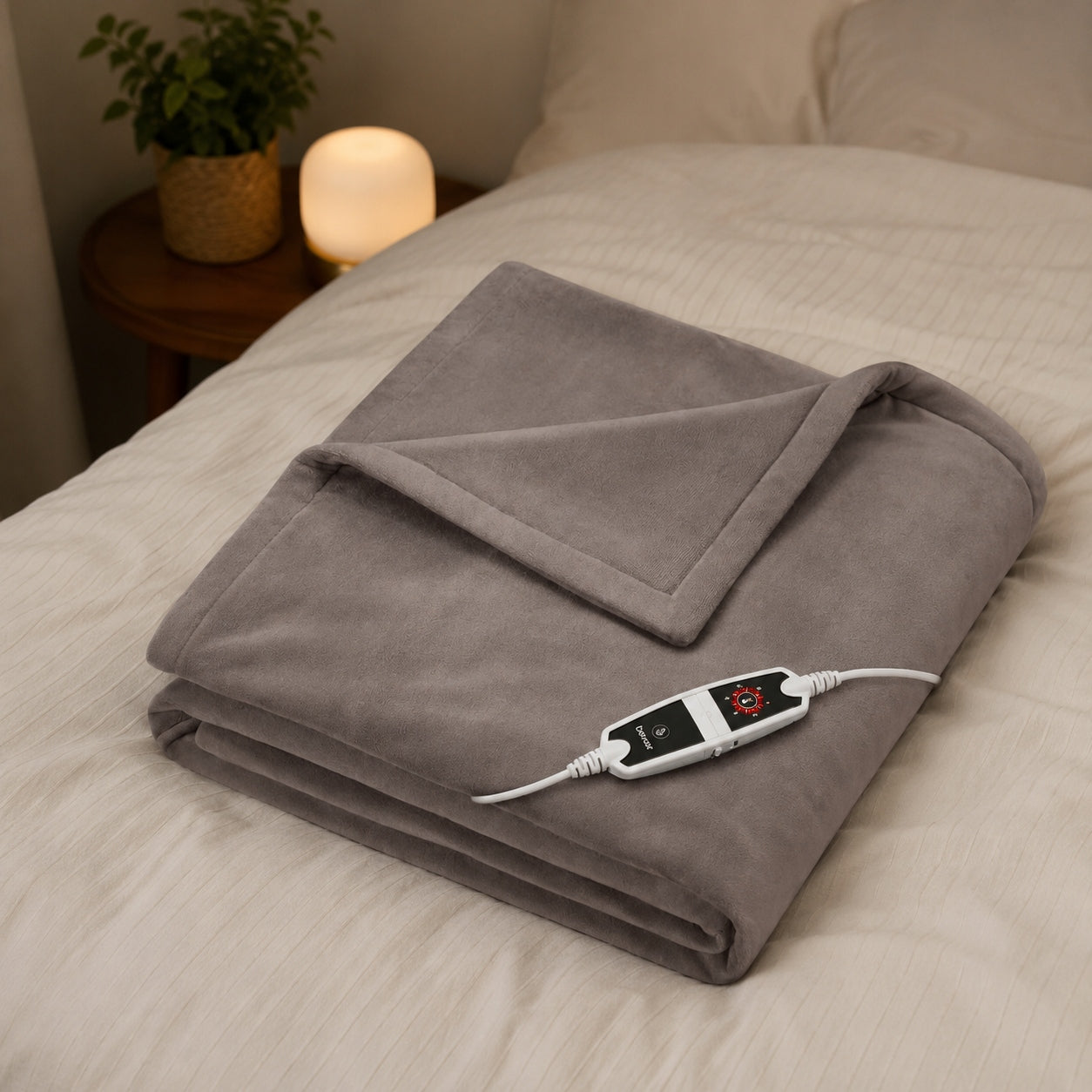 Electric Warming Blanket Cosy Tape Beurer HD 150 XXL 200x150cm Grey Medical device no