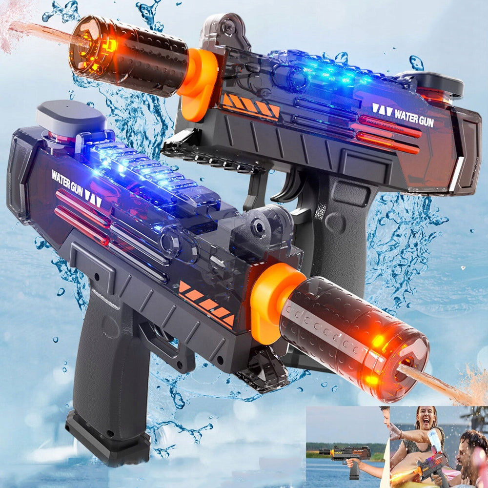 Electric Water Gun Automatic LED FLAME EFFECT Strong Black Manufacturer code ZUI
