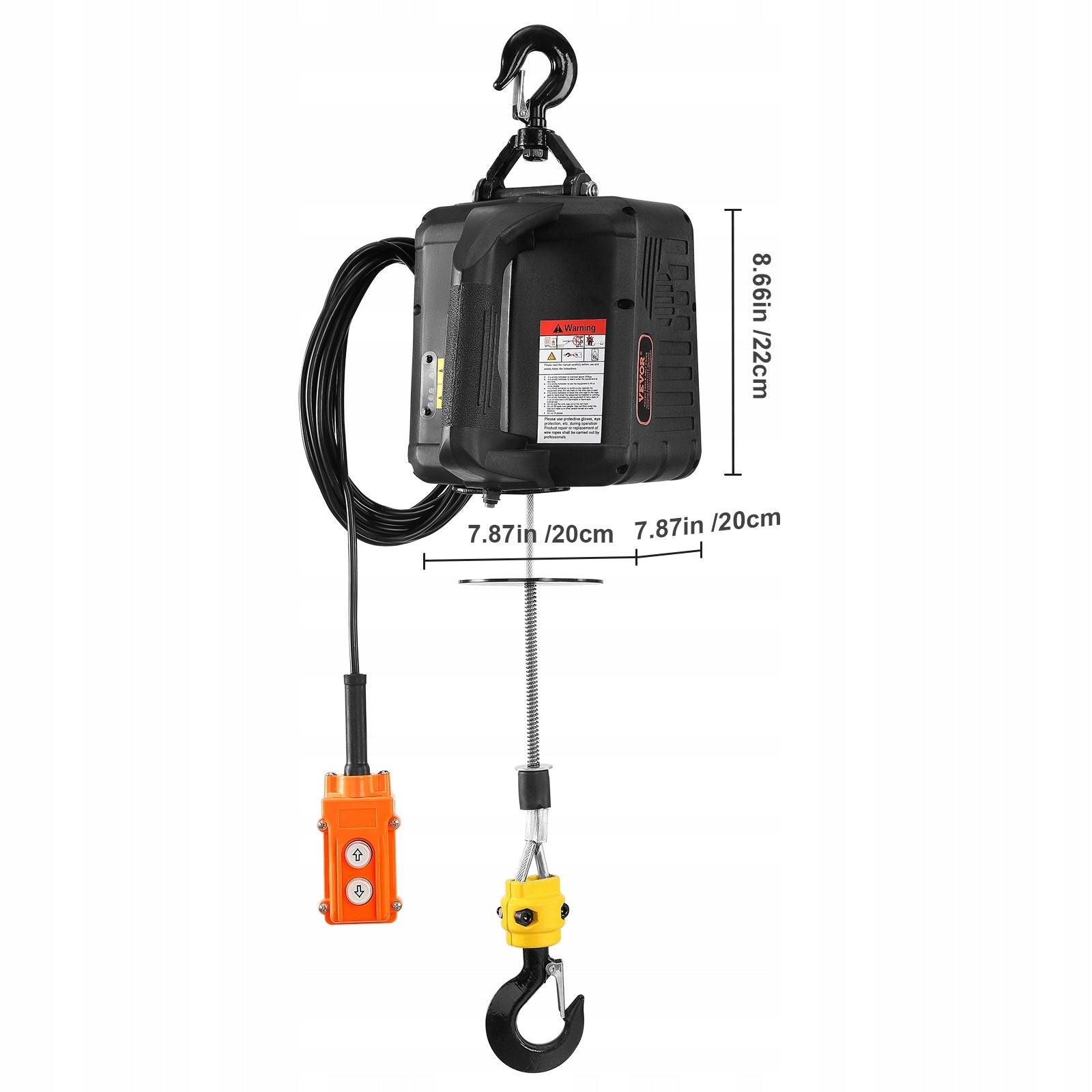 Electric Winch 500KG Control Hand Wired Wireless Manufacturer code BXSDDHL1100BE27PCV2
