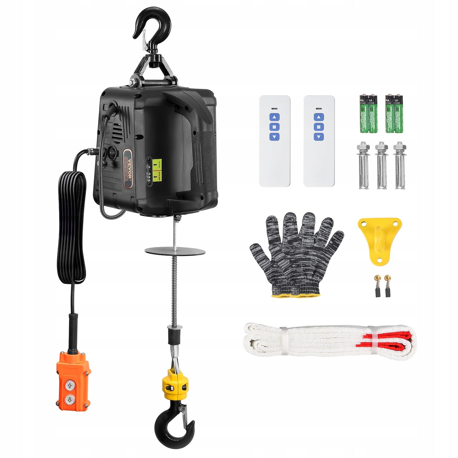 Electric Winch 500KG Control Hand Wired Wireless