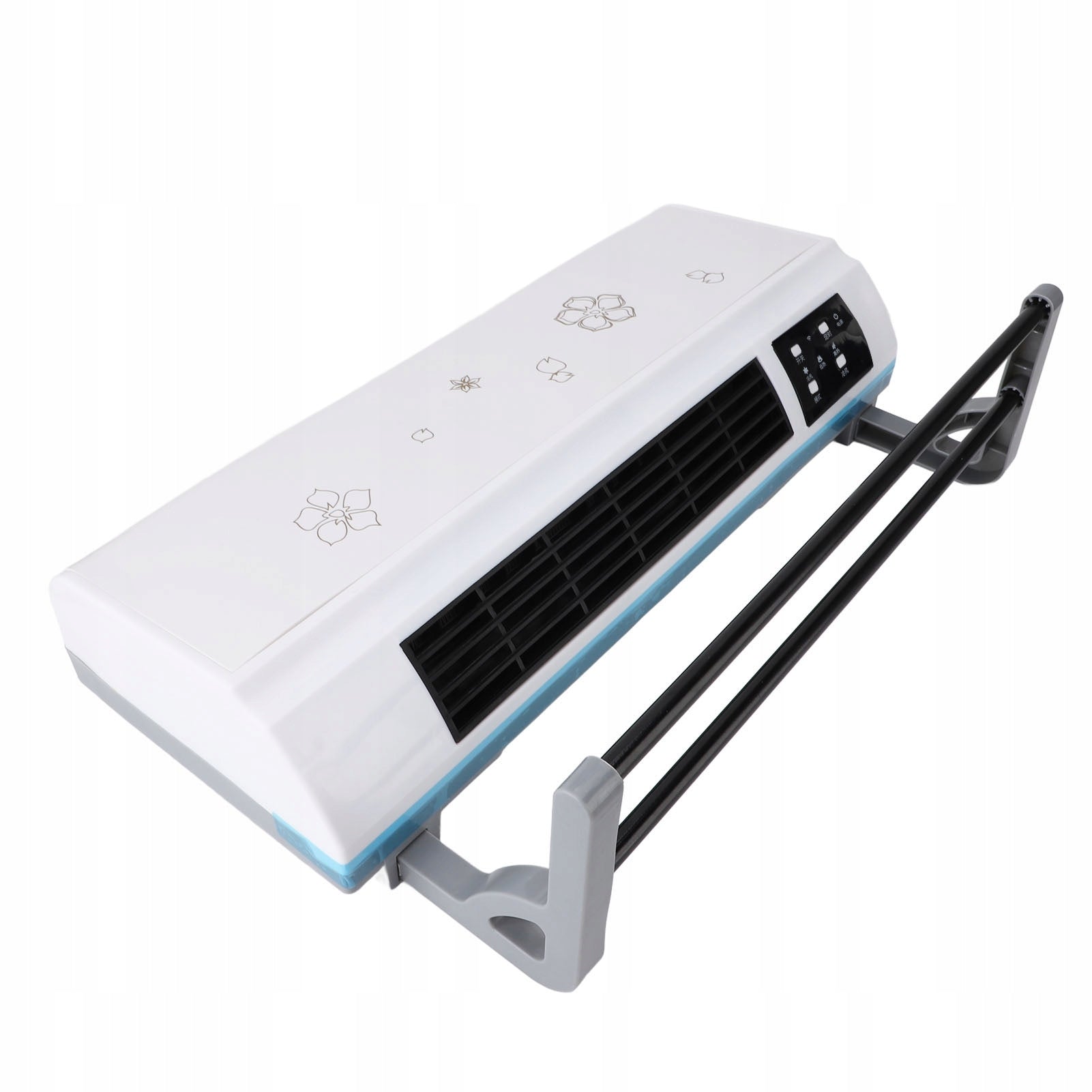Electric air heater, fast heating Safe display Type not specified