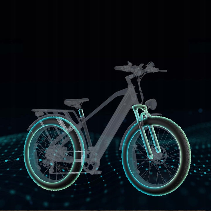 Electric bicycle Engwe E26 250 W 48V 16Ah Range 140 km Wheels 26'' Gift*3 Frame size L