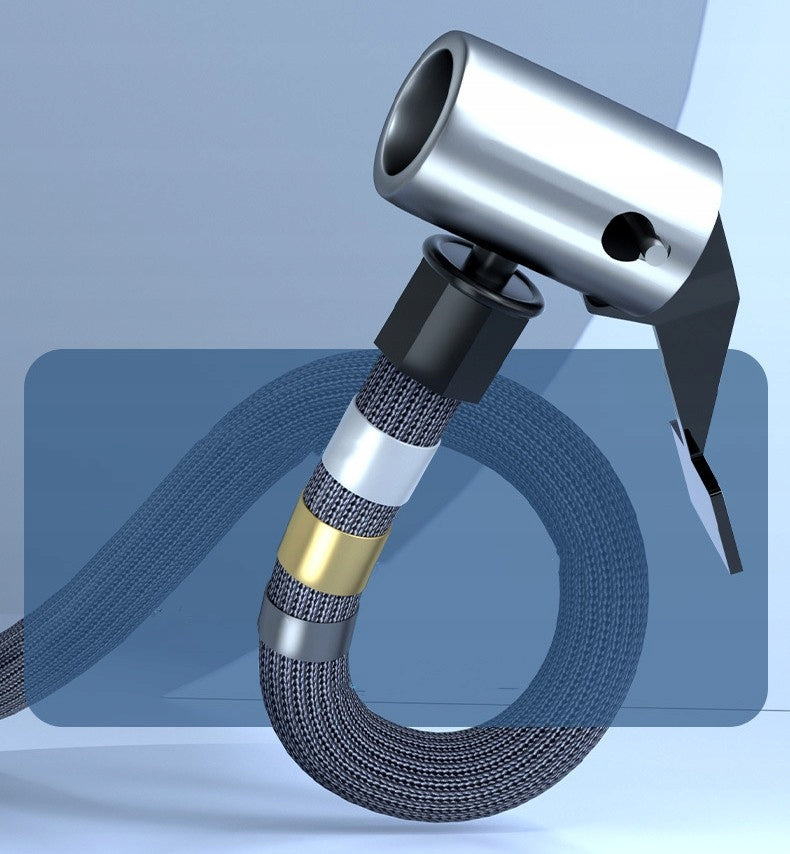 Electric bicycle pump for scooter XRIDER 150 psi 10,2 bar Dominant material plastic aluminum composite