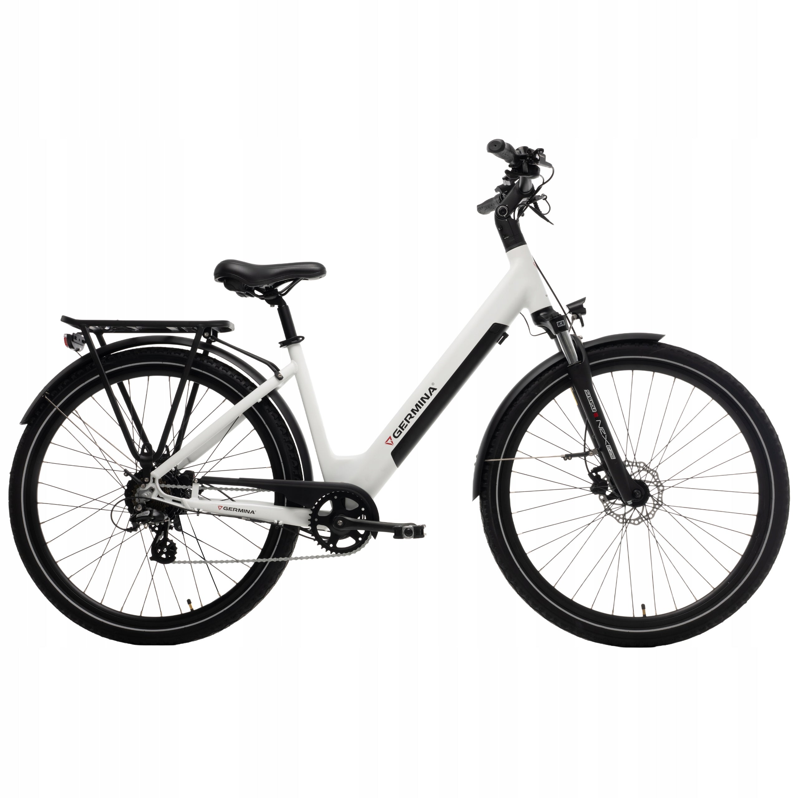 Electric bike 28 Germina trekking city BAFANG 250W women's 13,2ah Foldability self-assembly, adjustable