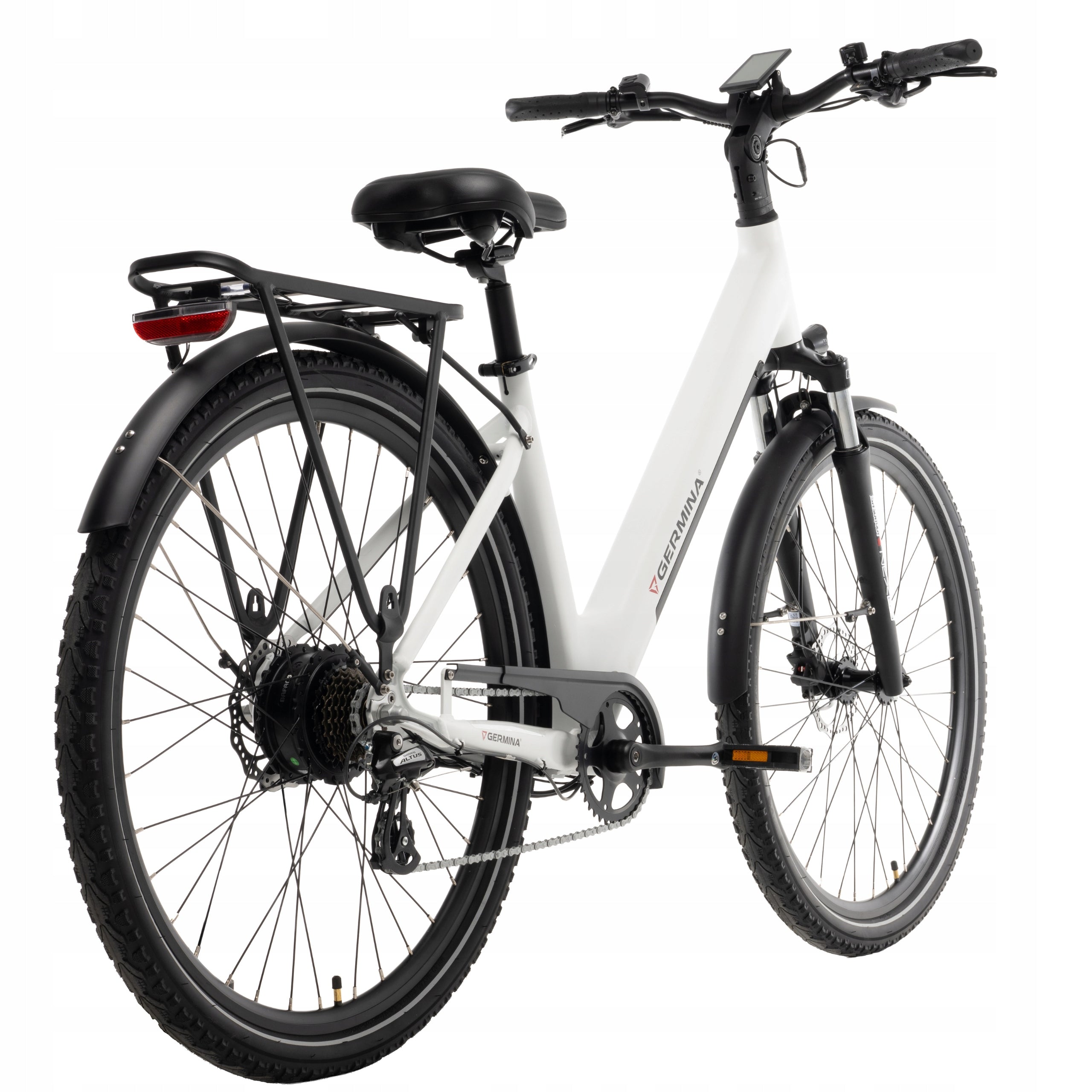Electric bike 28 Germina trekking city BAFANG 250W women's 13,2ah Packaging status original