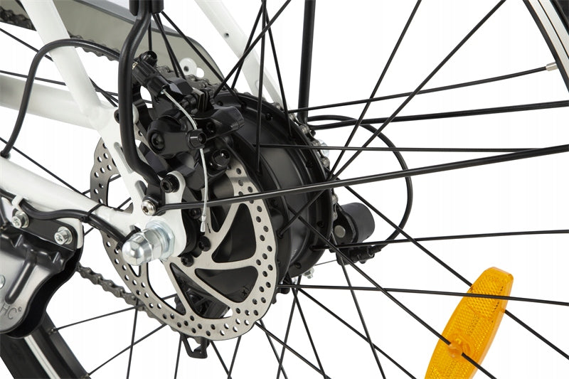 Electric bike DYU C6 20 frame 45 cm steel wheel 26 " white 250 W Manufacturer code DYU C6-ZD