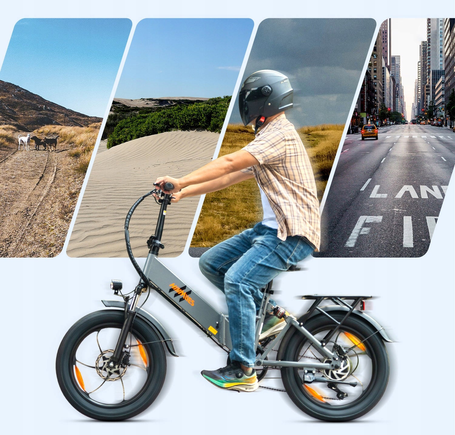 Electric bike HillMiles Mile 2 250W 36V 13Ah 25km/h 100km 20" Urban Range 100 km