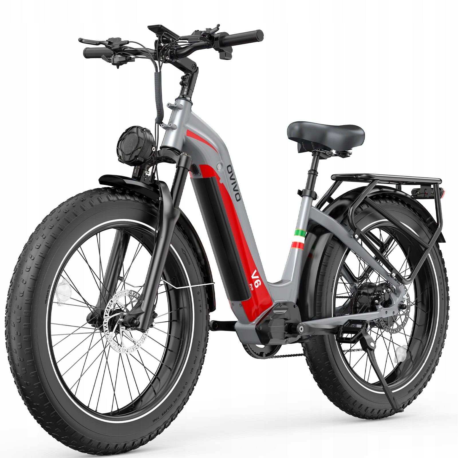 Electric bike OVIVO V6 PRO grey