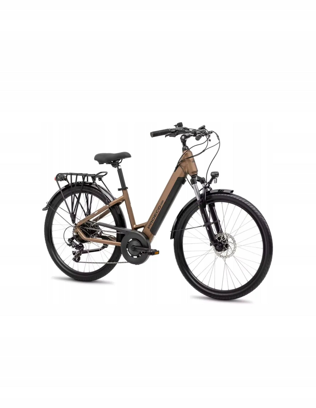 Electric bike PROECO WAVE AN 1.0 26 504WH | Brown S16'' Foldability partially assembled, calibrated
