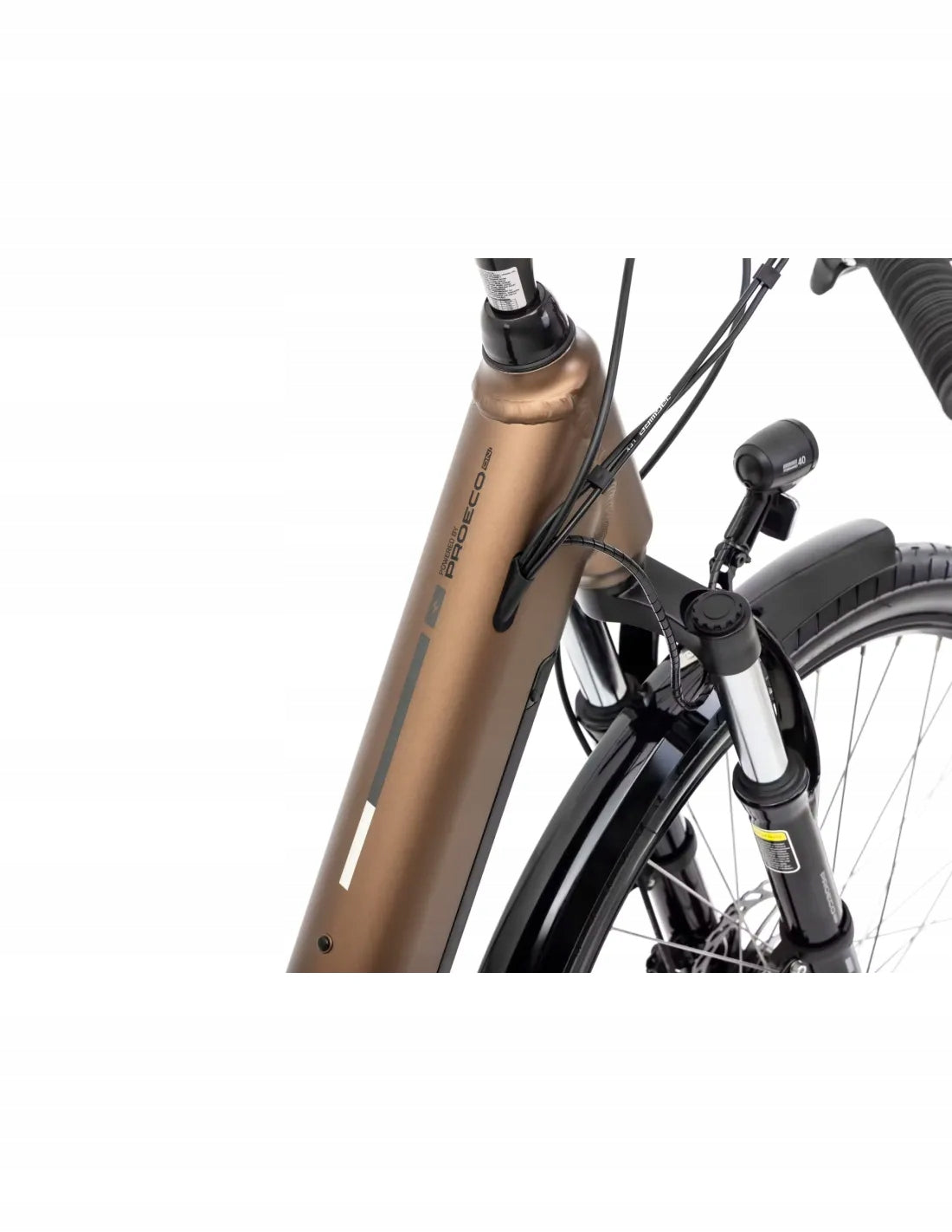 Electric bike PROECO WAVE AN 1.0 26 504WH | Brown S16'' Wheel size (") 26