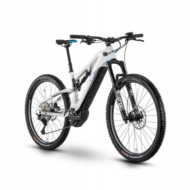 Electric bike R Raymon FullRay 150E 10.0 47cm 29" white/grey/new blue