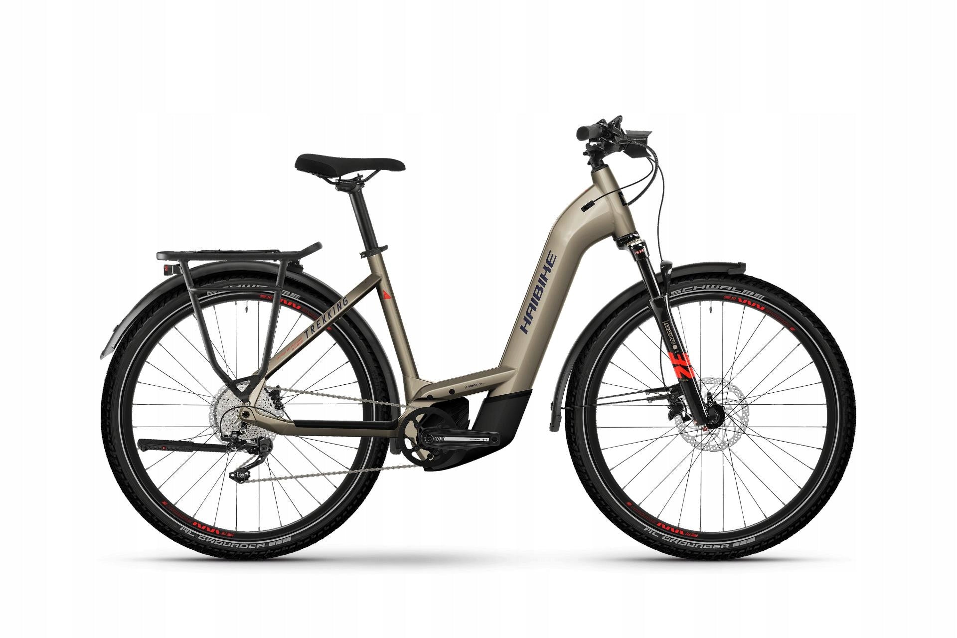 Electric bike SUV Haibike Trekking 8 Low 46cm Bosch CX 750Wh (S)