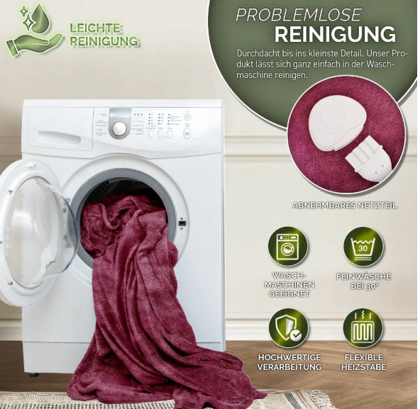 Electric blanket 209158_238134 WHD016 oranges and reds 168 X 130 Manufacturer code 4260613491862