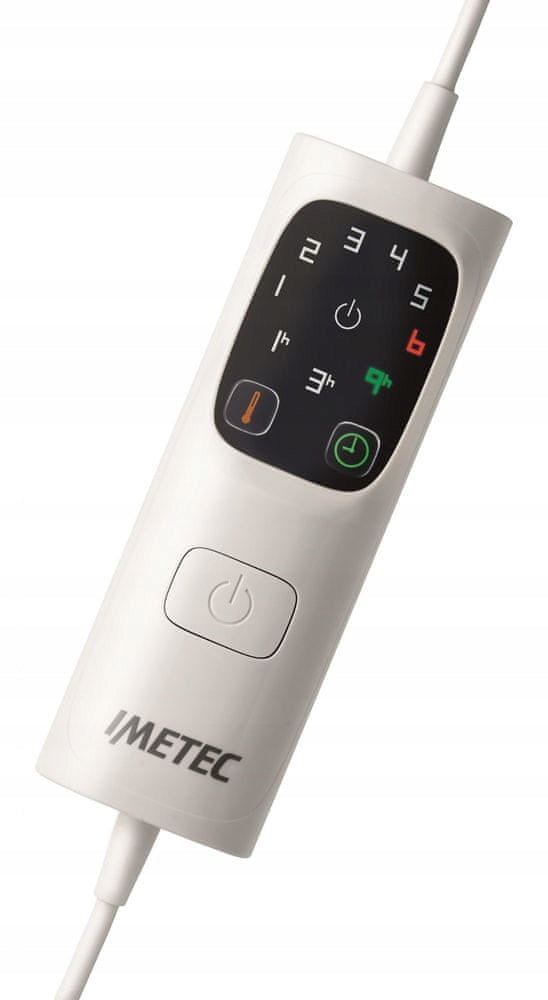 Electric blanket Imetec Adapto multicolor 16777 150x110 cm Medical device no