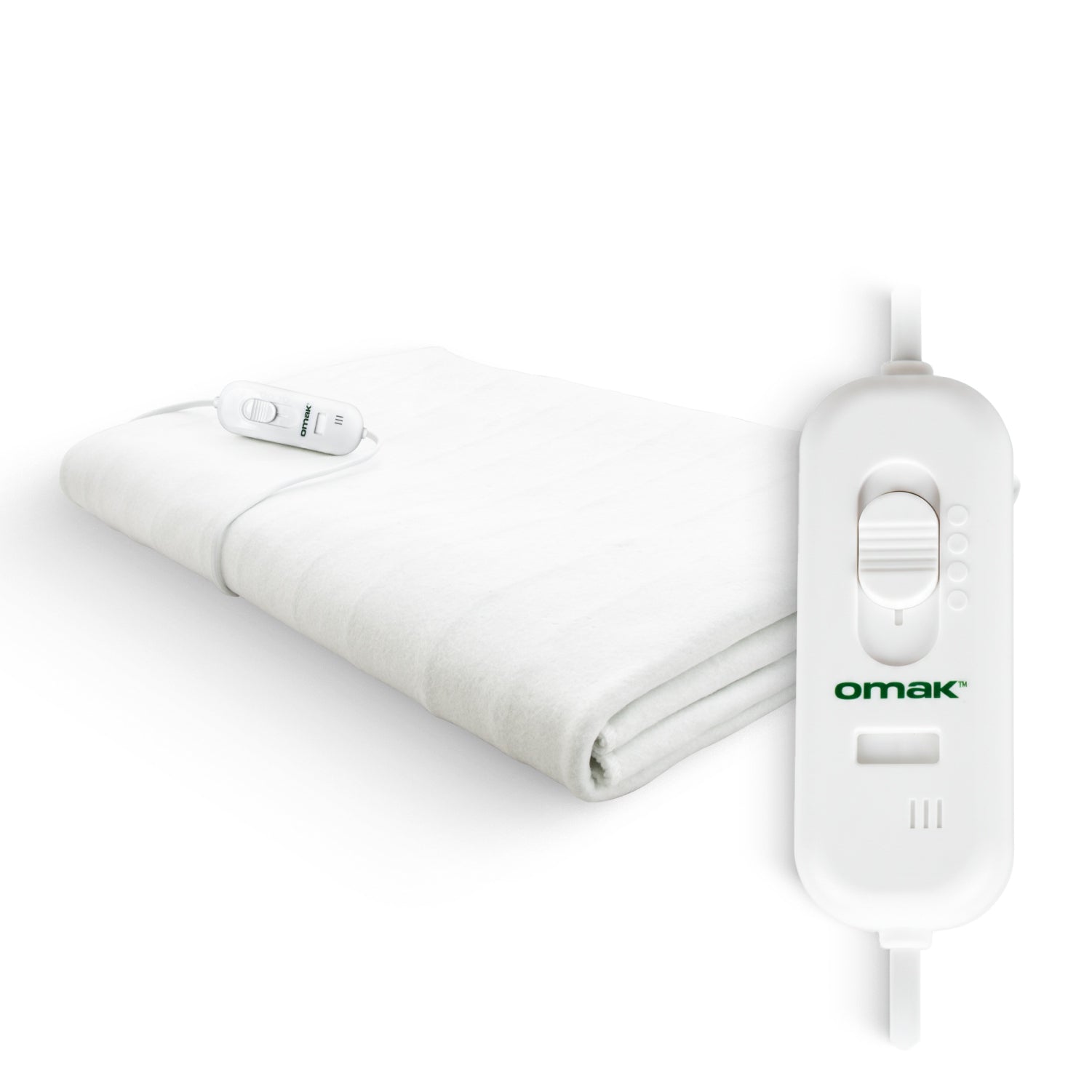 Electric blanket under blanket temperature levels Removable double remote control OMAK